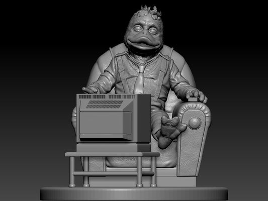 Howard the Duck -3D printed Model Sculpt