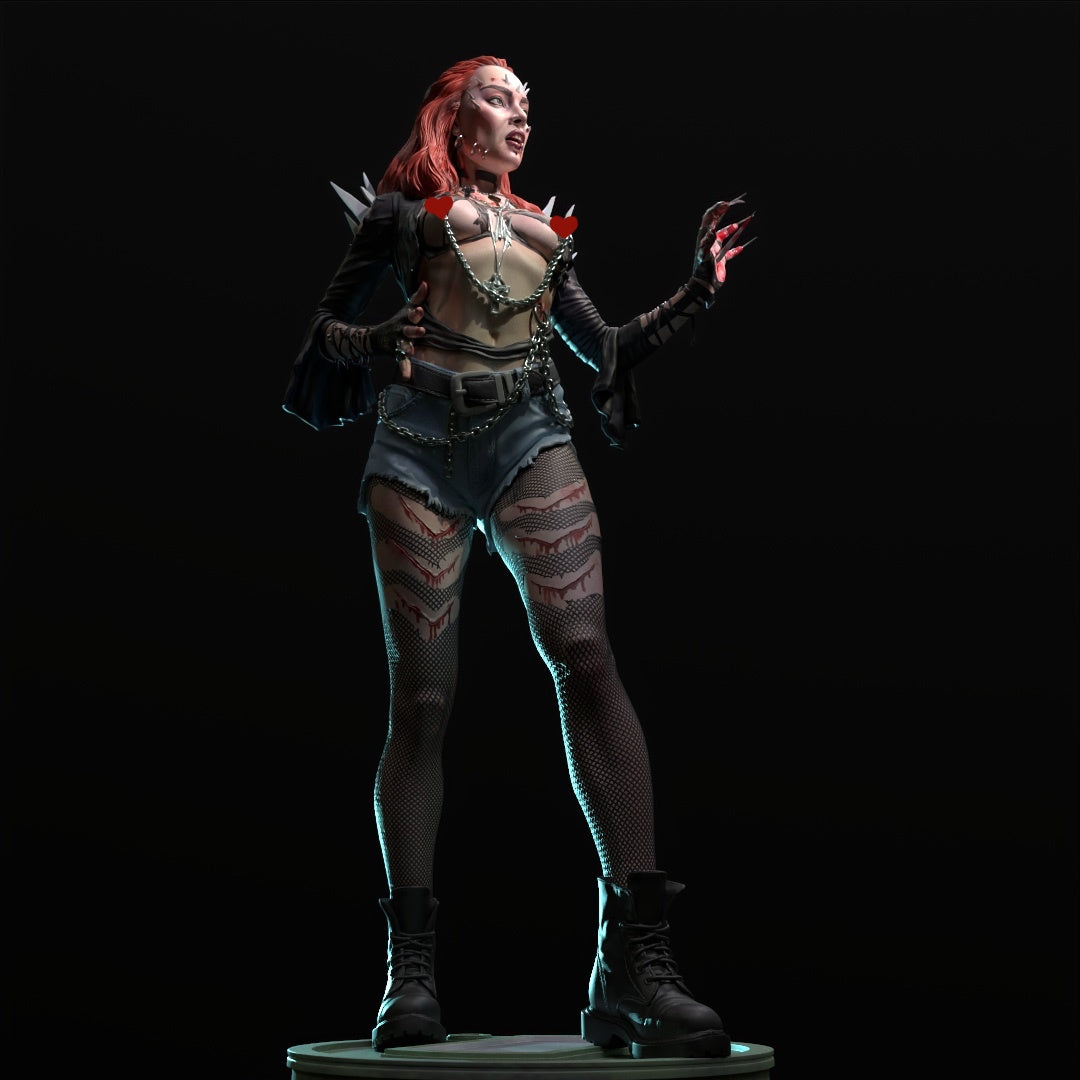 Julie Walker - Return of the Living Dead - 3D Printed Model Kit Statue / Bust