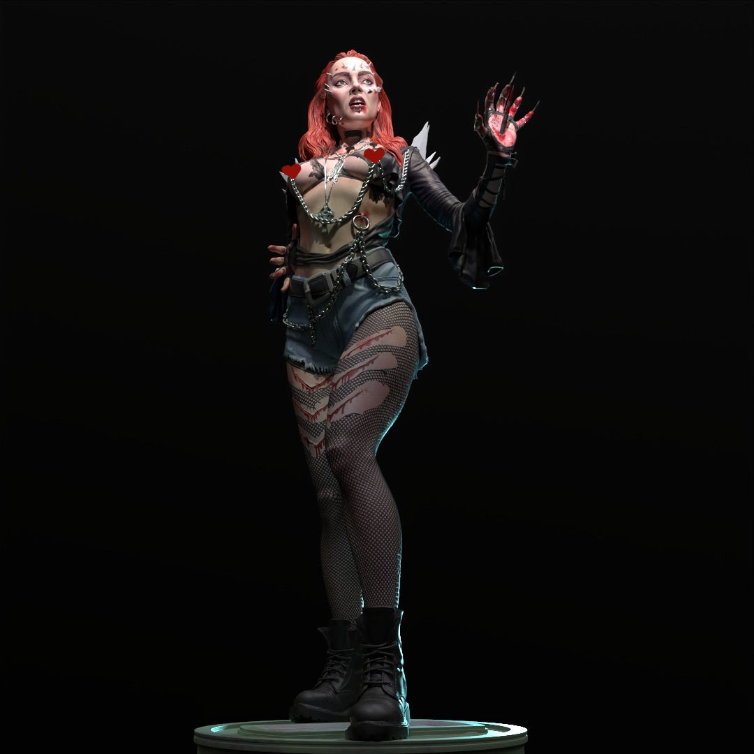 Julie Walker - Return of the Living Dead - 3D Printed Model Kit Statue / Bust