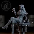 Yennifer (Witcher 3) 3d Printed Model Kit - 1:12