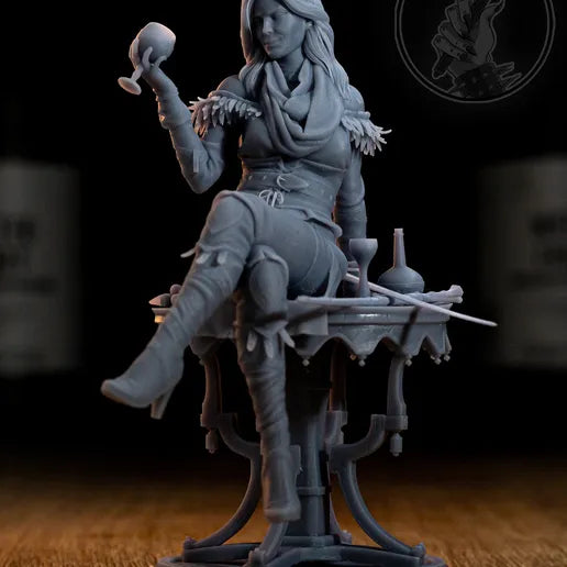 Yennifer (Witcher 3) 3d Printed Model Kit - 1:12