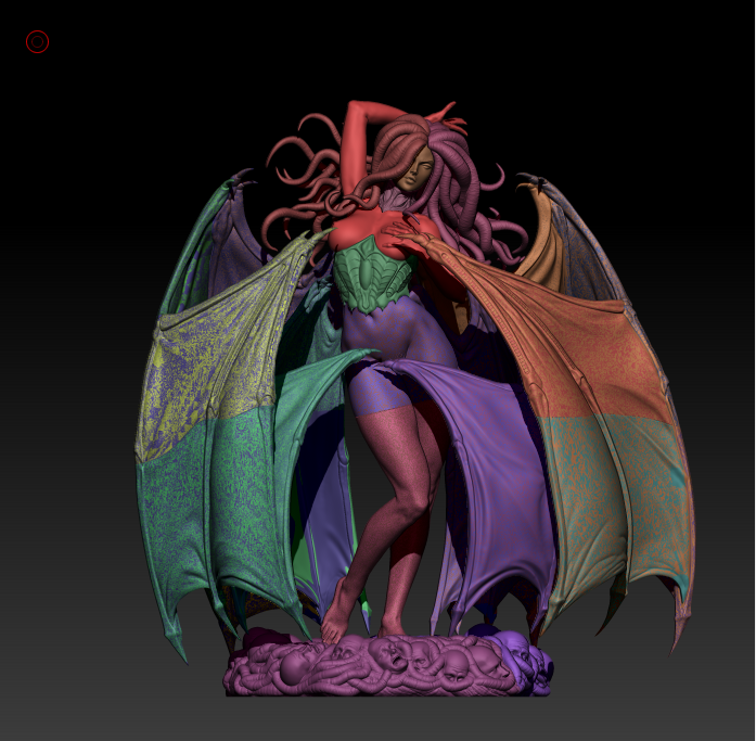 Sian - 3D Printed Model Statue Kit - 6 Scale