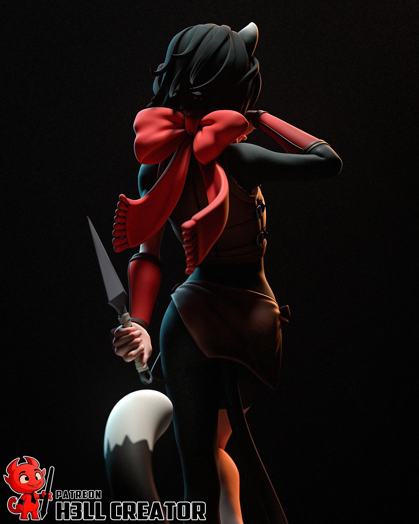 Izutsumi (Dungeon Meshi) - 1:10 model kit (Fan Art)