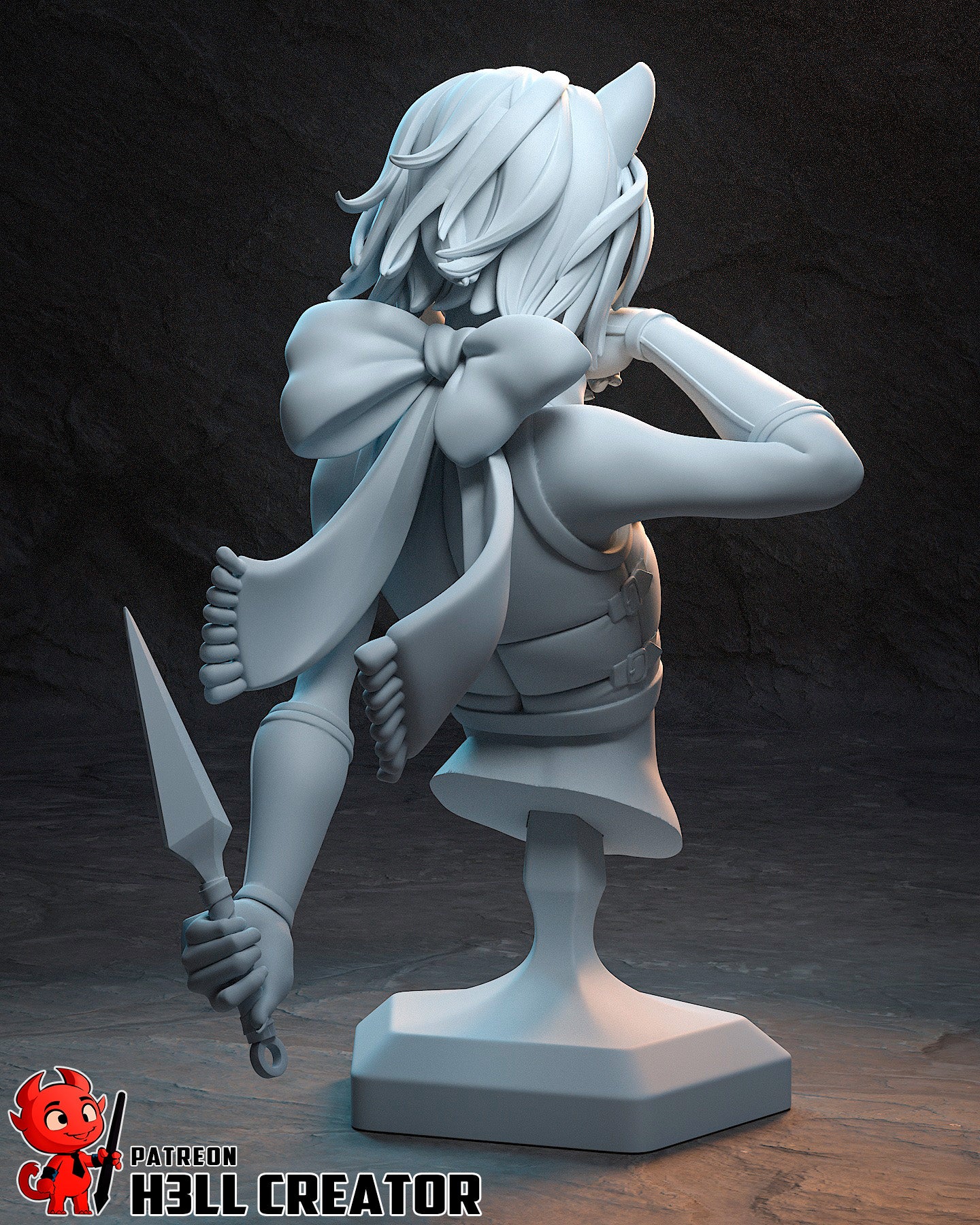 Izutsumi (Dungeon Meshi) - 1:10 model kit (Fan Art)