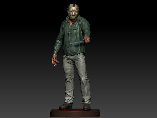 Jason- 3D Printed Statue model kit