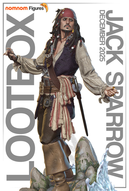 Jack Sparrow (PotC) 3d Printed Model Kit