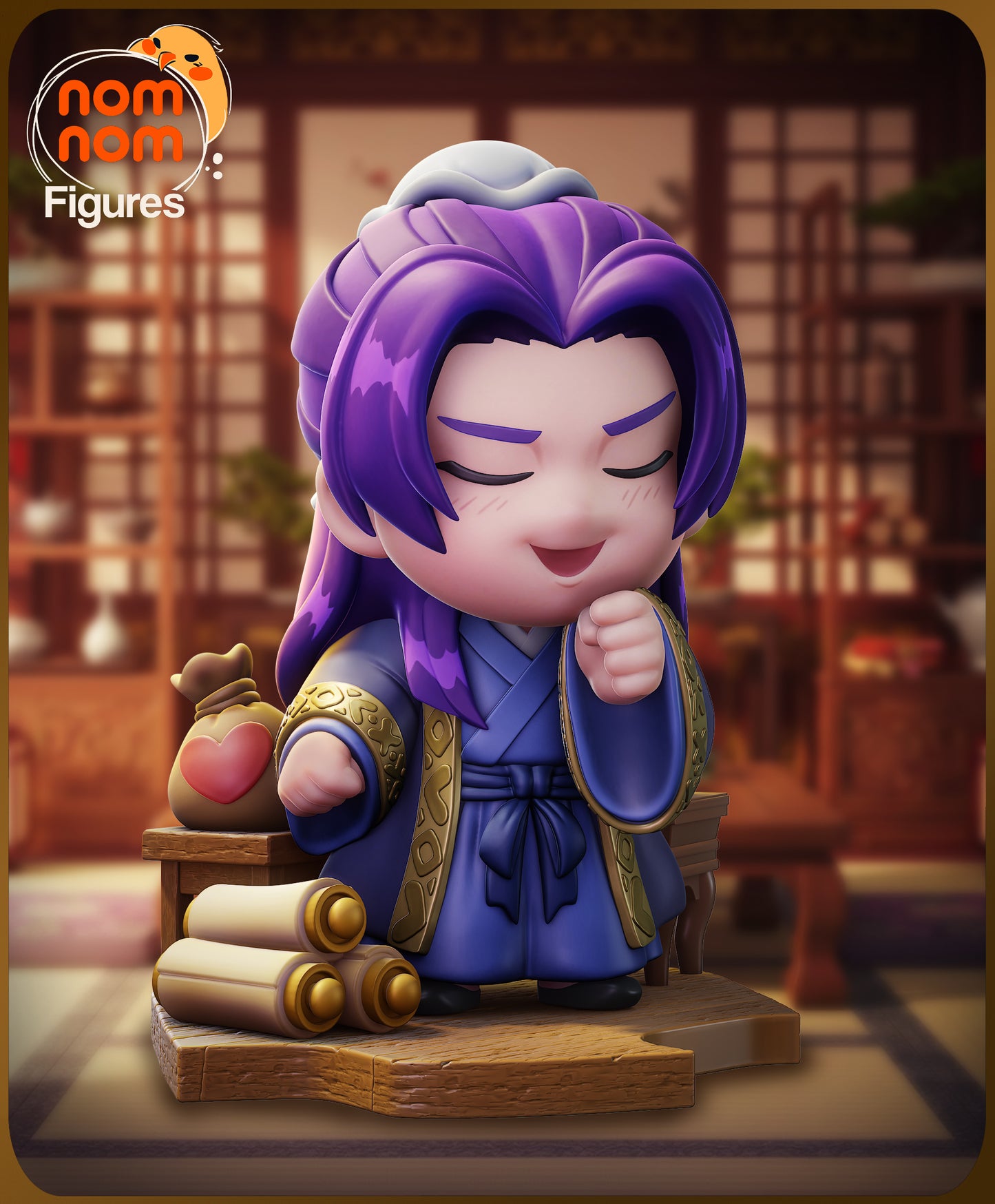 Chibi Jinshi (The Apothecary Diaries) 3d Printed Model Kit