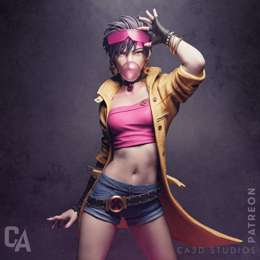 Jubilee Statue - XMEN 3D Printed Model  - 9 Scale