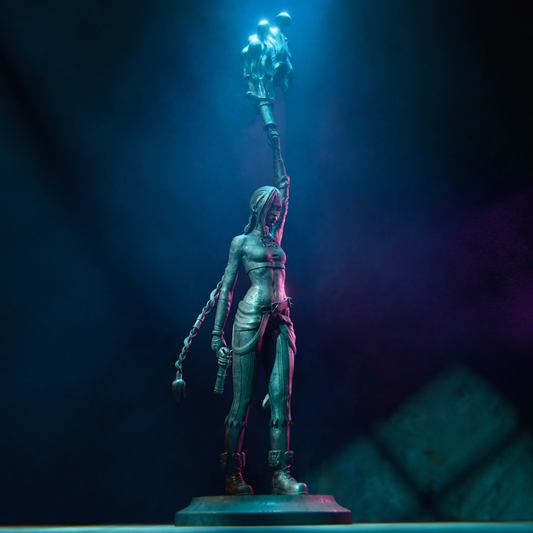 Arcane - Jinx  3D Printed Statue Model Kit - Unpainted and Unassembled V1