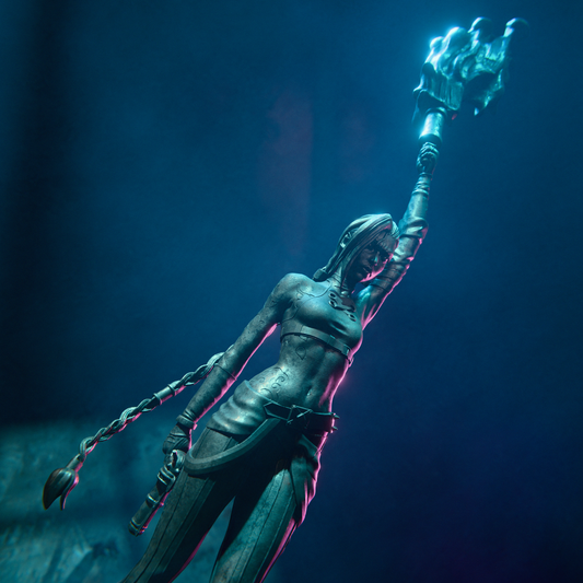 Arcane - Jinx  3D Printed Statue Model Kit - Unpainted and Unassembled V1