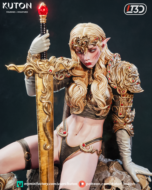Kaelenor - 3D Printed Statue - 10 Scale Model Kit