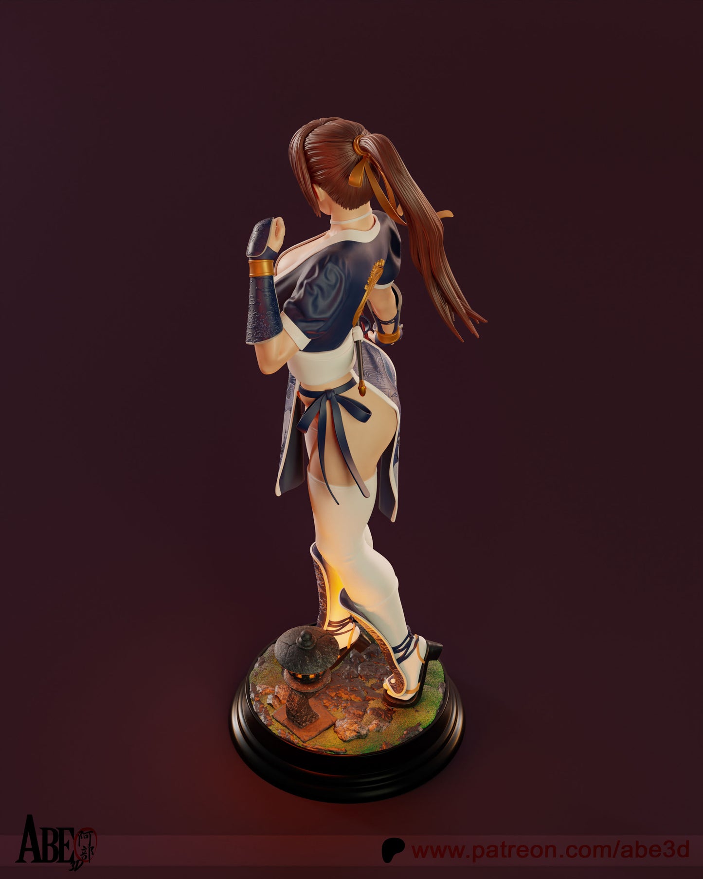 Kisumi (Dead or Alive) - 3D Model Kit - 1:4 Scale