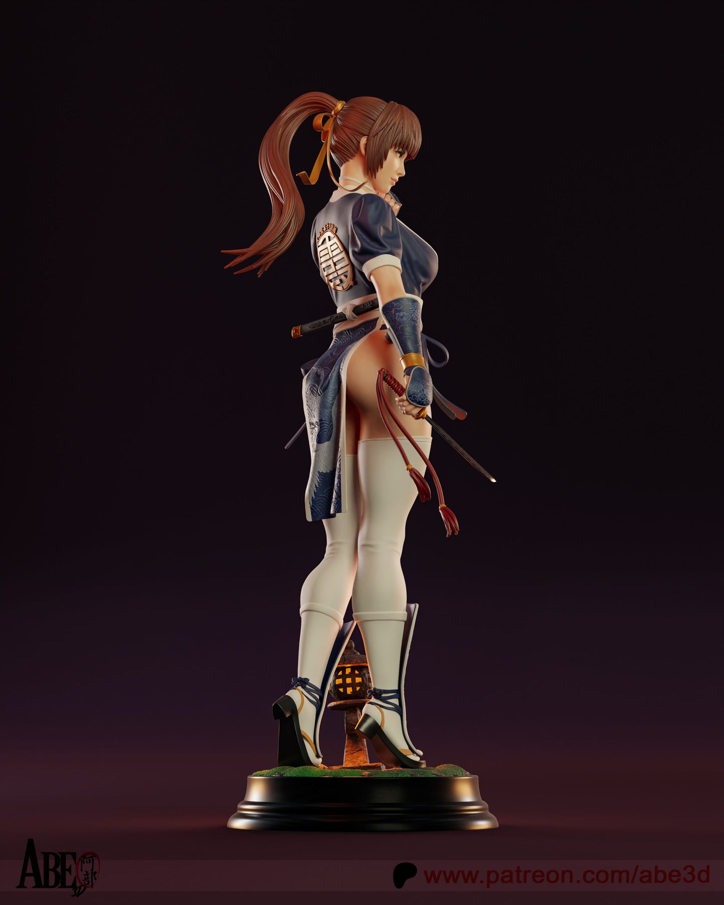 Kisumi (Dead or Alive) - 3D Model Kit - 1:4 Scale