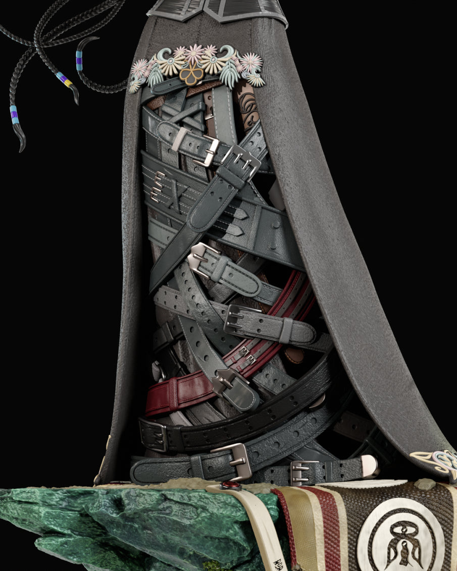 LuLu - 3D Printed Statue  Model Kit - 6 Scale & 9 Scale