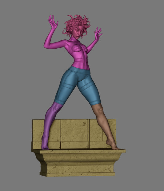 Leeloo - 3D Printed Model Statue - 9 Scale and 6 Scale