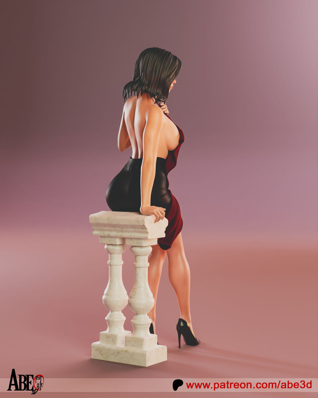 Lois Lane (Superman) - 3D Model Kit - 1:4 Scale