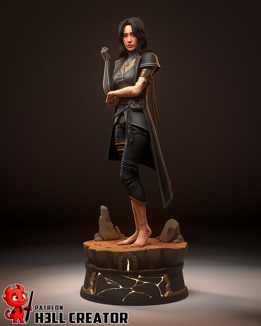 Lune (Clair Obscur) 3d Printed Model Kit - 12 scale