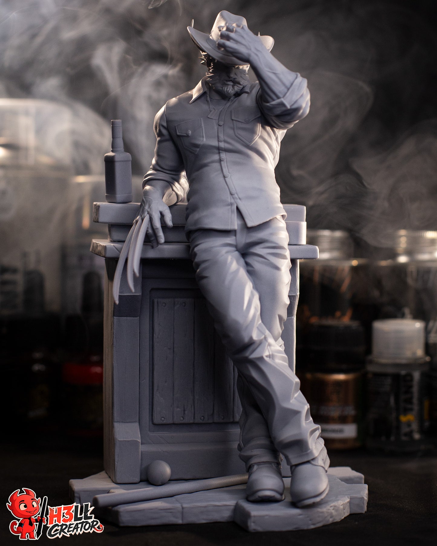 Wolverine - 3D Printed Statue / Bust - 10 Scale