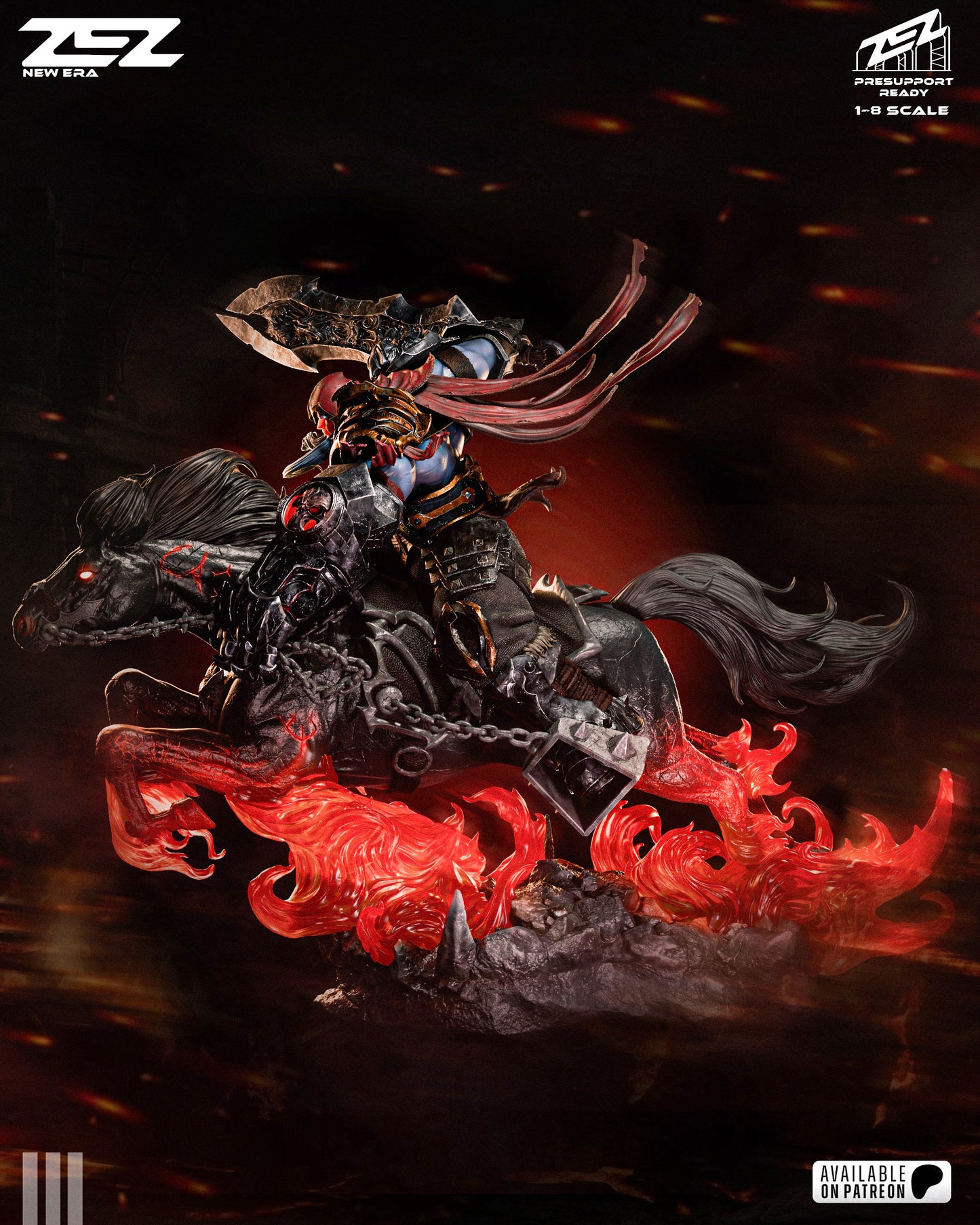 War (Darksiders) - 3D Printed Fan Art Model Kit