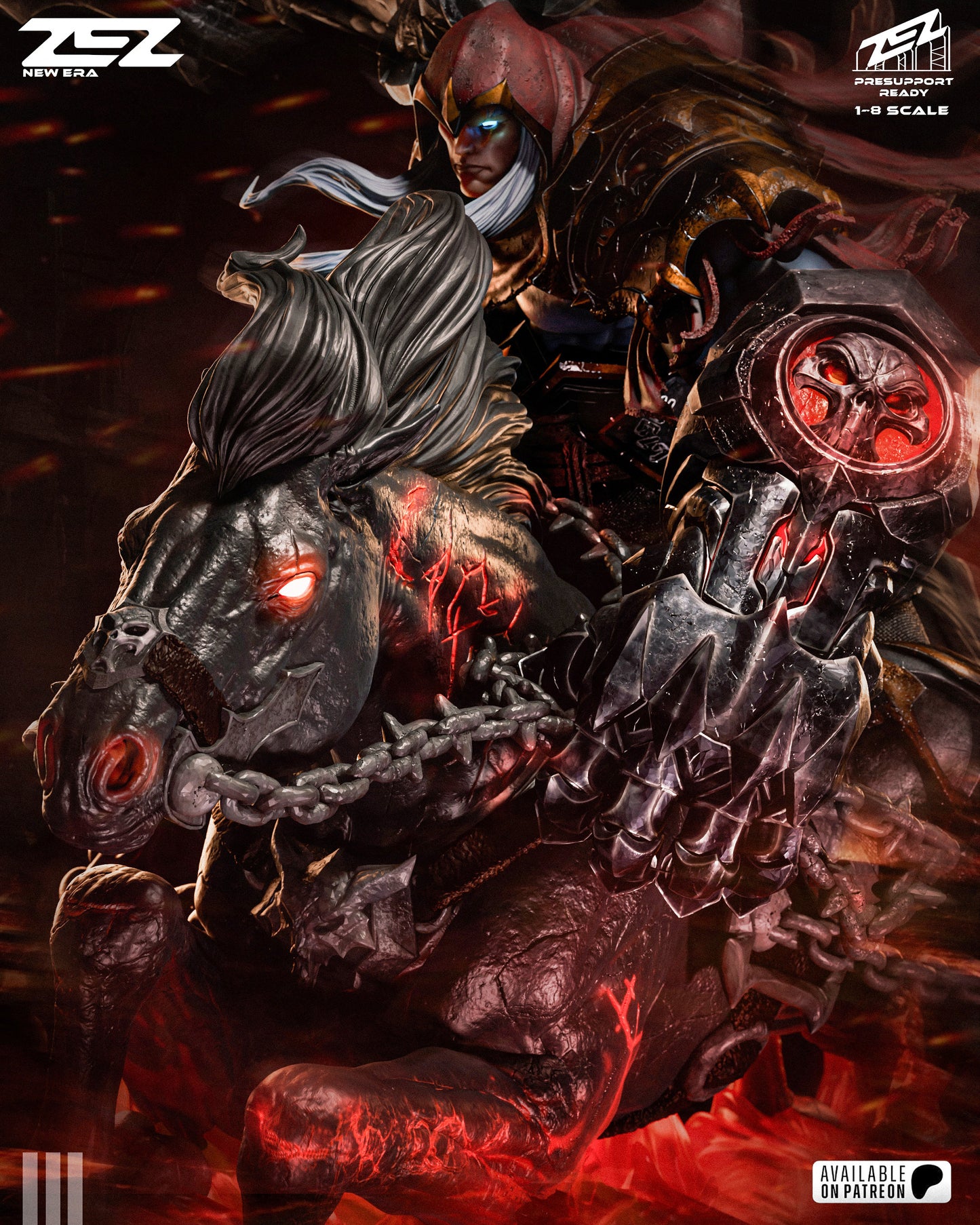 War (Darksiders) - 3D Printed Fan Art Model Kit