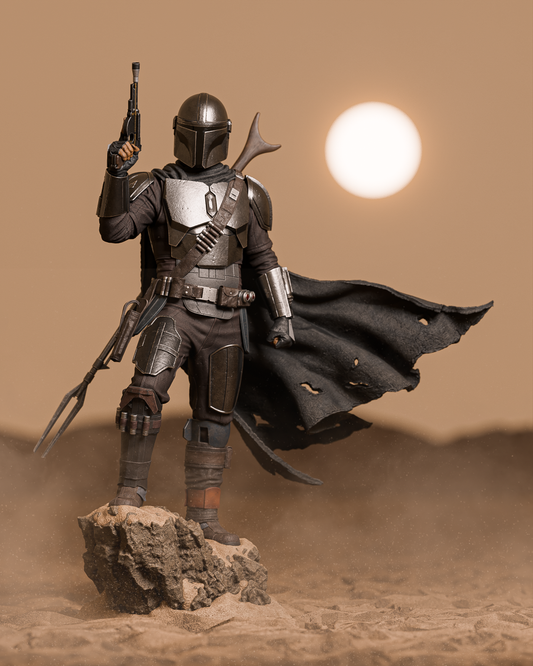 The Mandalorian - Star Wars - 3D Printed Model Kit - 6 & 9 Scale