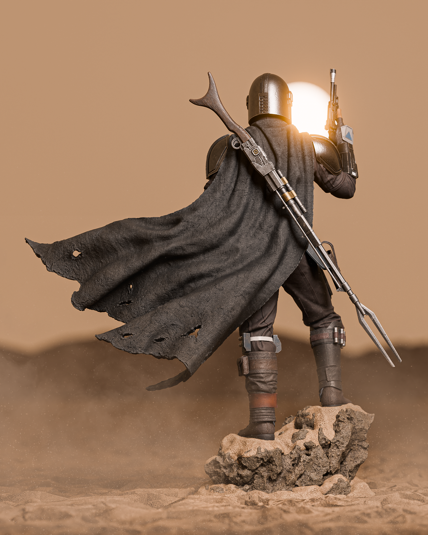 The Mandalorian - Star Wars - 3D Printed Model Kit - 6 & 9 Scale