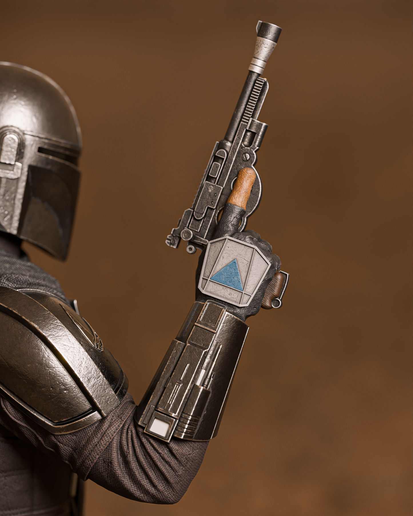 The Mandalorian - Star Wars - 3D Printed Model Kit - 6 & 9 Scale