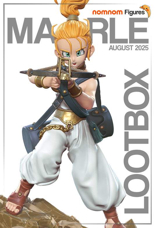 Marle (Chrono Trigger) 3d Printed Model Kit