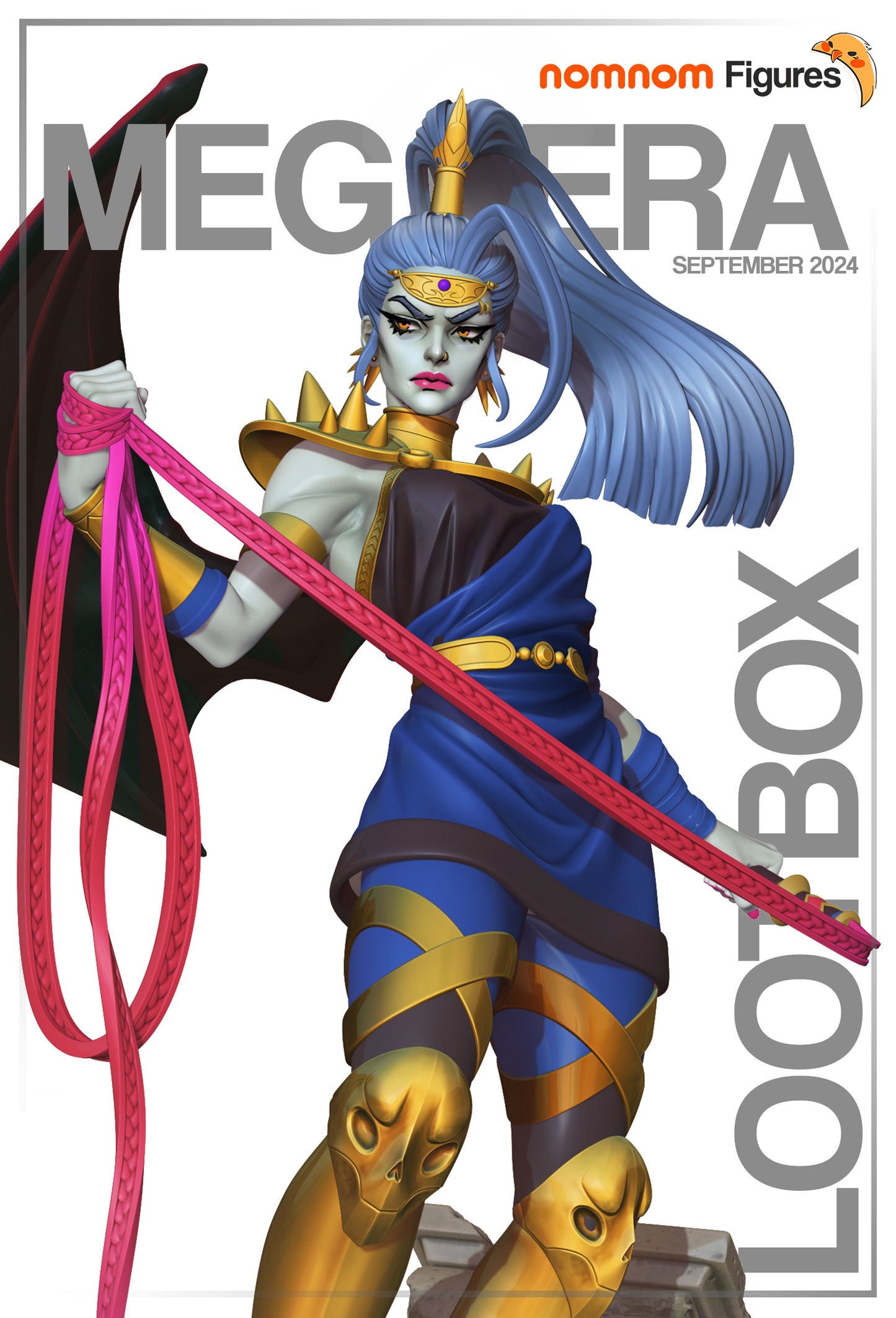 Megaera (Hades) - 3D Print - Model Kit - (Nom Nom)