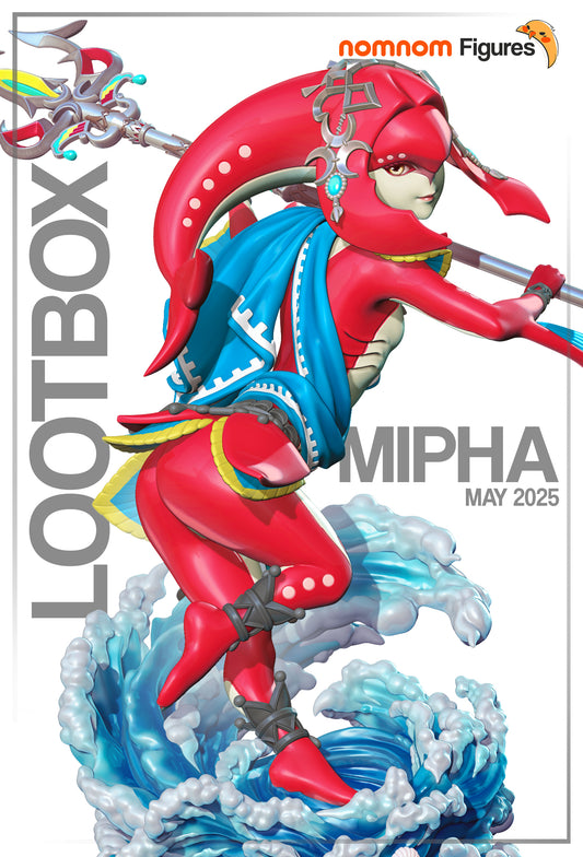Mipha (Breath of the Wild) - 3D Print - Model Kit