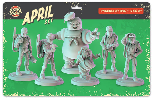 3D Printed Minis - Ghostbusters - Miniature Figures