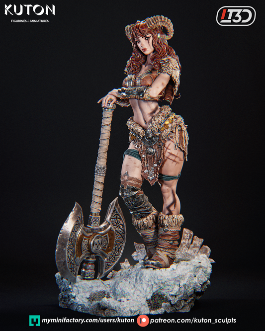 Morax - 3d Printed Model kit - Statue and miniature