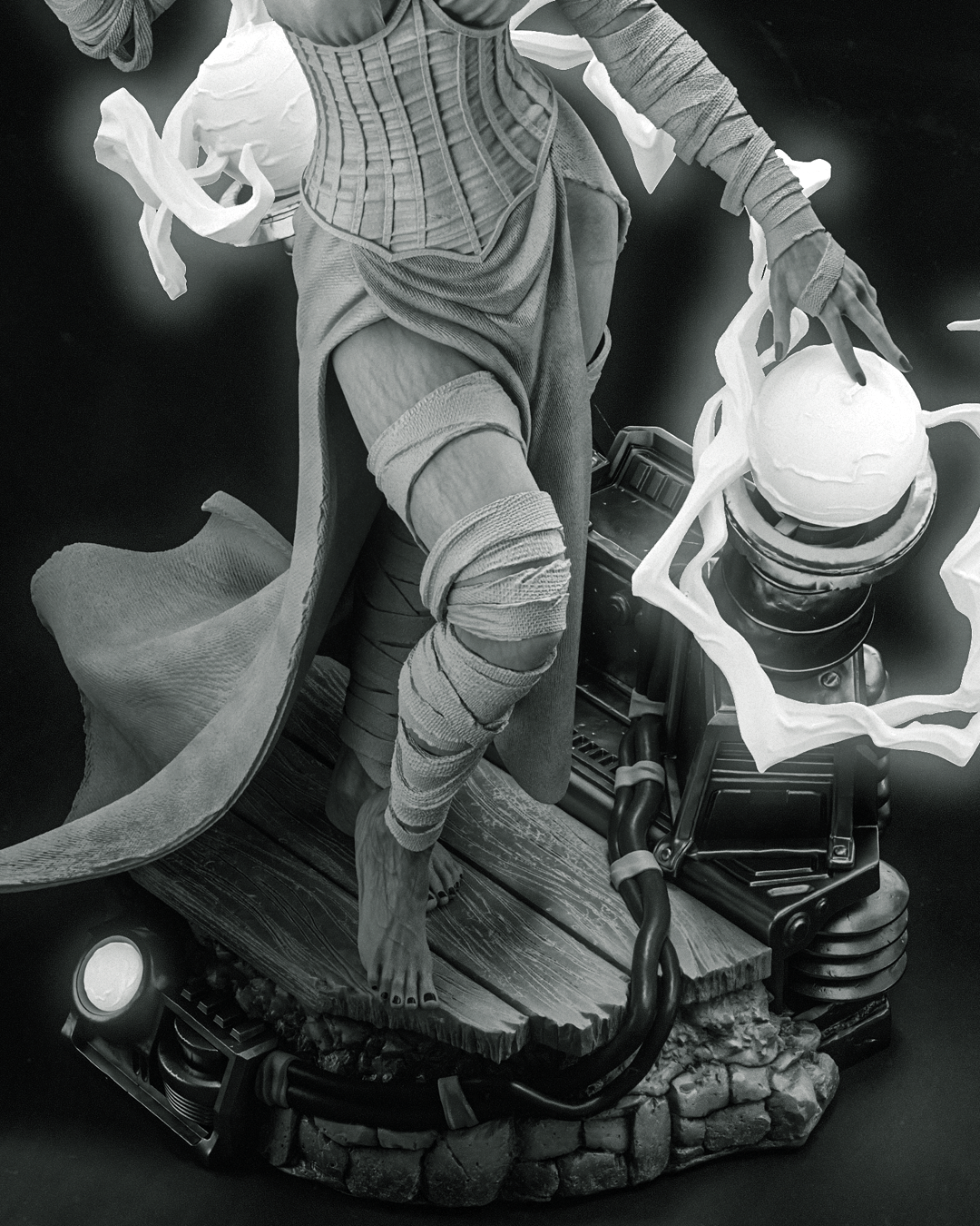 Bride of Frankenstein - 3D Printed Model Kit - 6 and 9 Scale