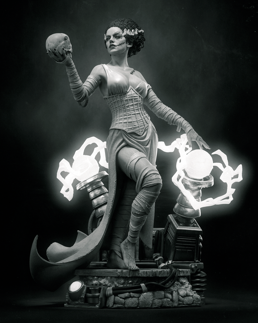 Bride of Frankenstein - 3D Printed Model Kit - 6 and 9 Scale