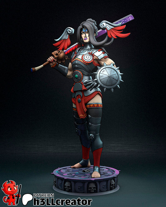 Nemisis -3D Printed Statue Model Kit- 12 Scale  Statue / Bust
