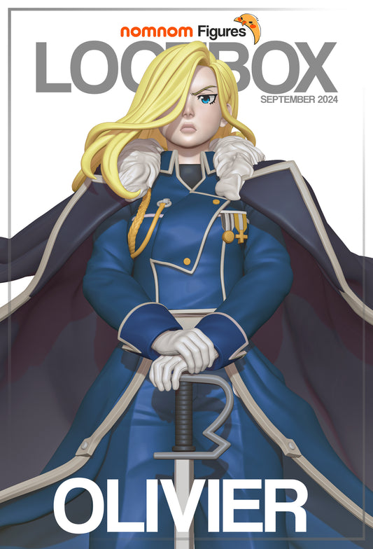 Olivier Armstrong (Full Metal Alchemist) - 3D Print - Model Kit - (Nom Nom)