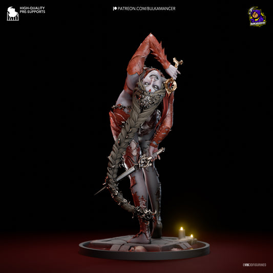 Orin the Red (Baldur's Gate 3) Sculpt - 1:8 scale 3d Printed Kit