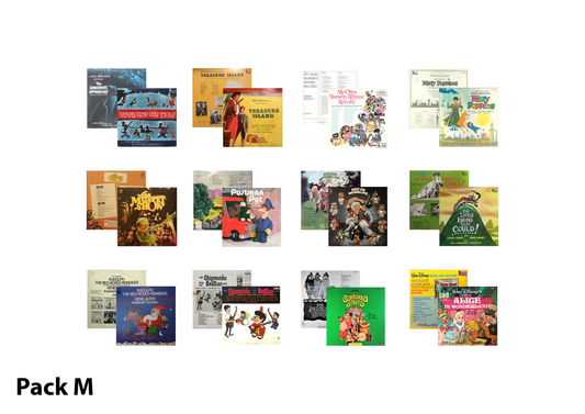 12 X Miniature Record LP Album Covers Various. Pack M Dolls house accessories