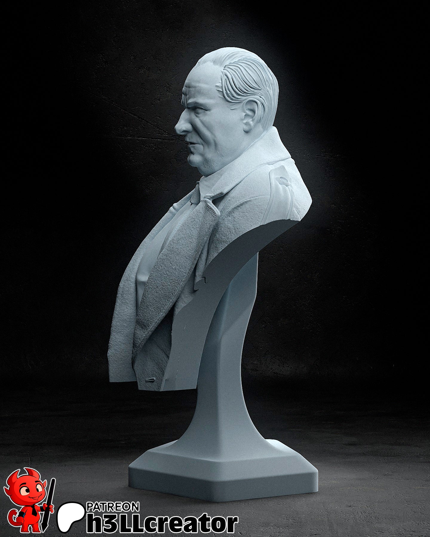 The Penguin Sculpture / Bust - 12 Scale