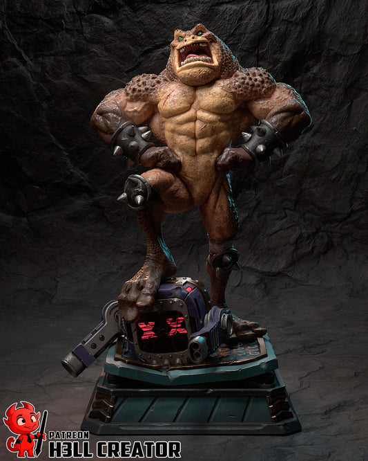 Pimple- 3D Printed Statue / Bust - 10 Scale