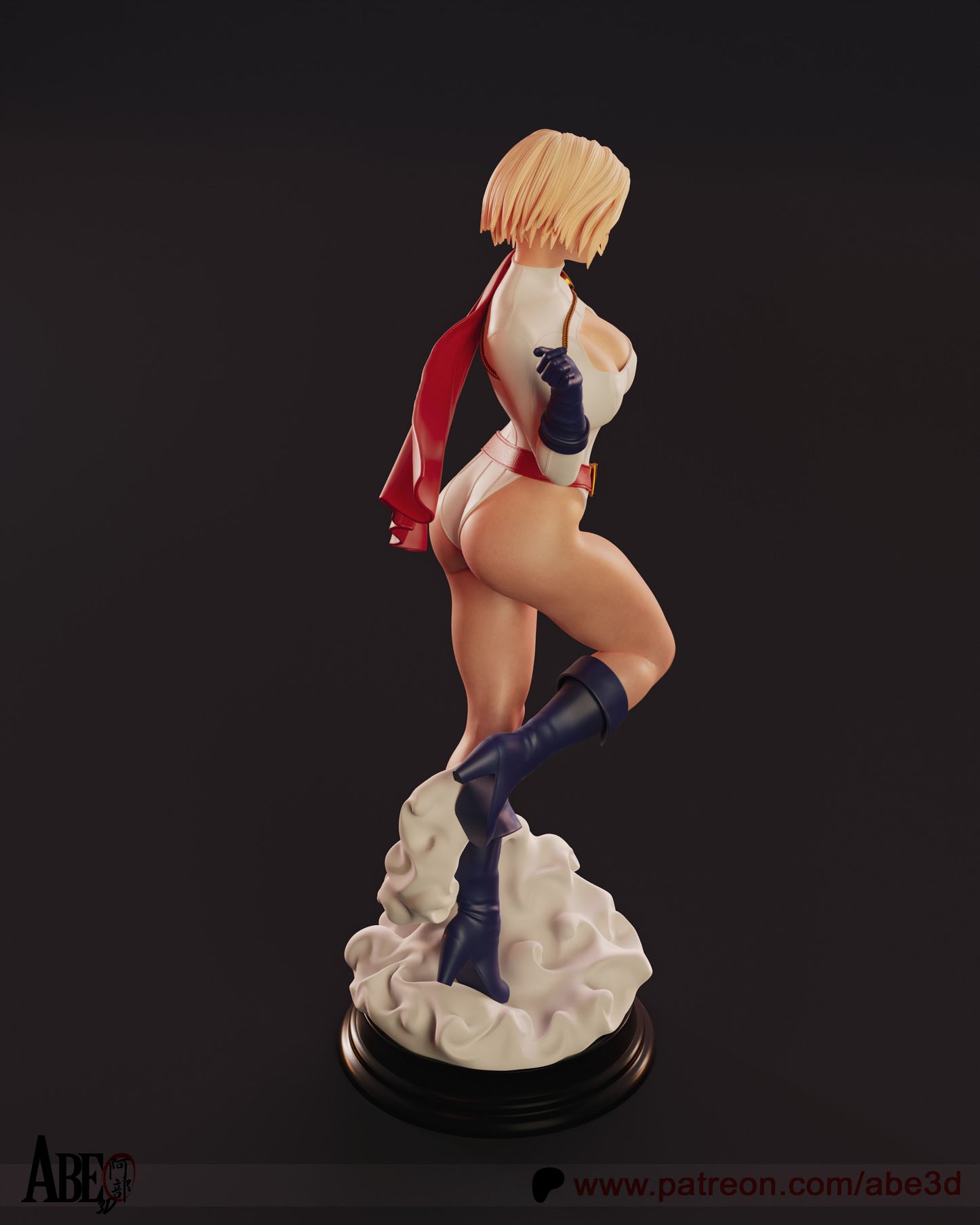 Power Girl - 3D Model Kit - 1:4 Scale