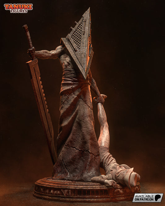 Pyramid Head (Silent Hill) H: 402mm - 3D Printed Statue