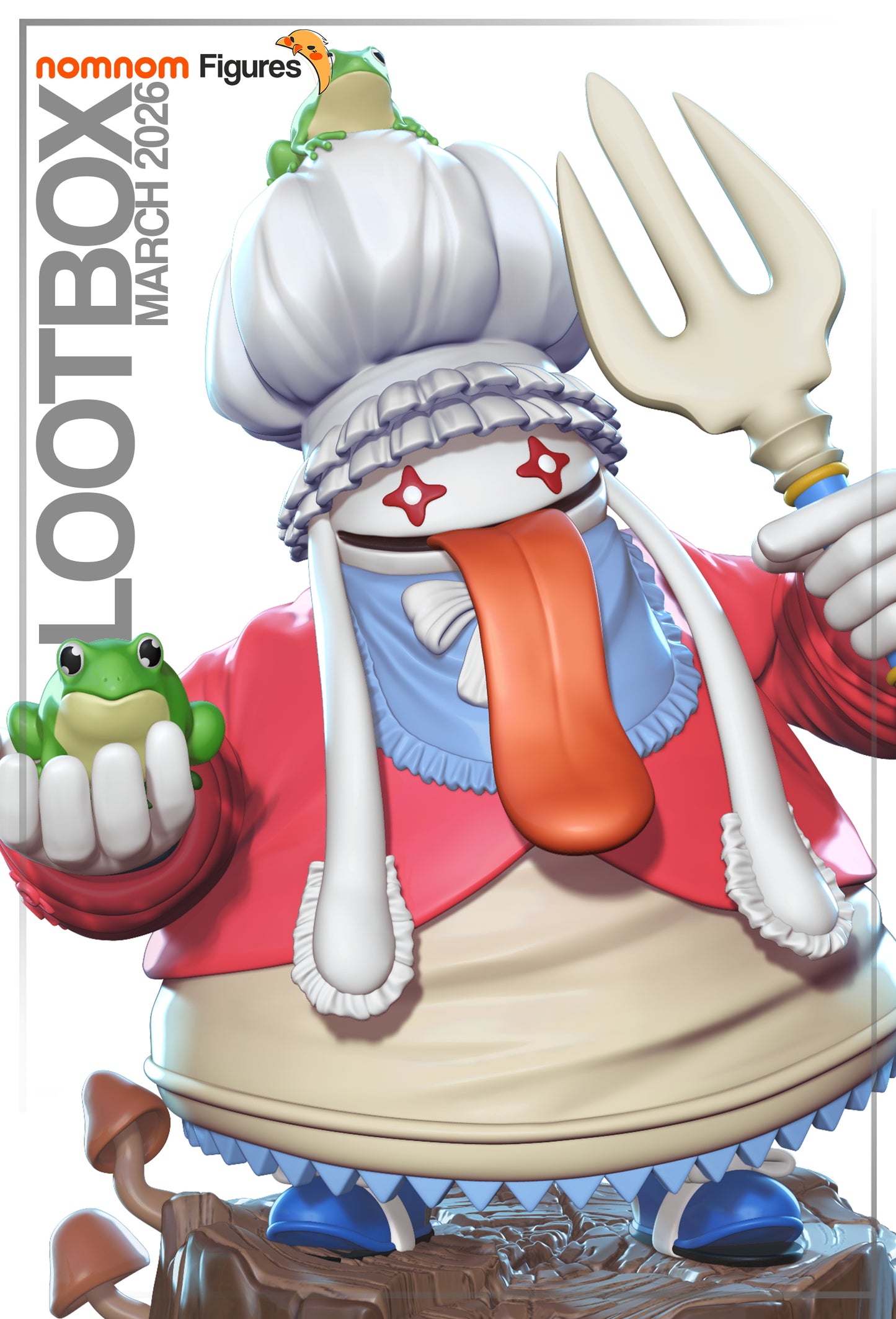 Quina Quen (Final Fantasy IX)) 3d Printed Model Kit