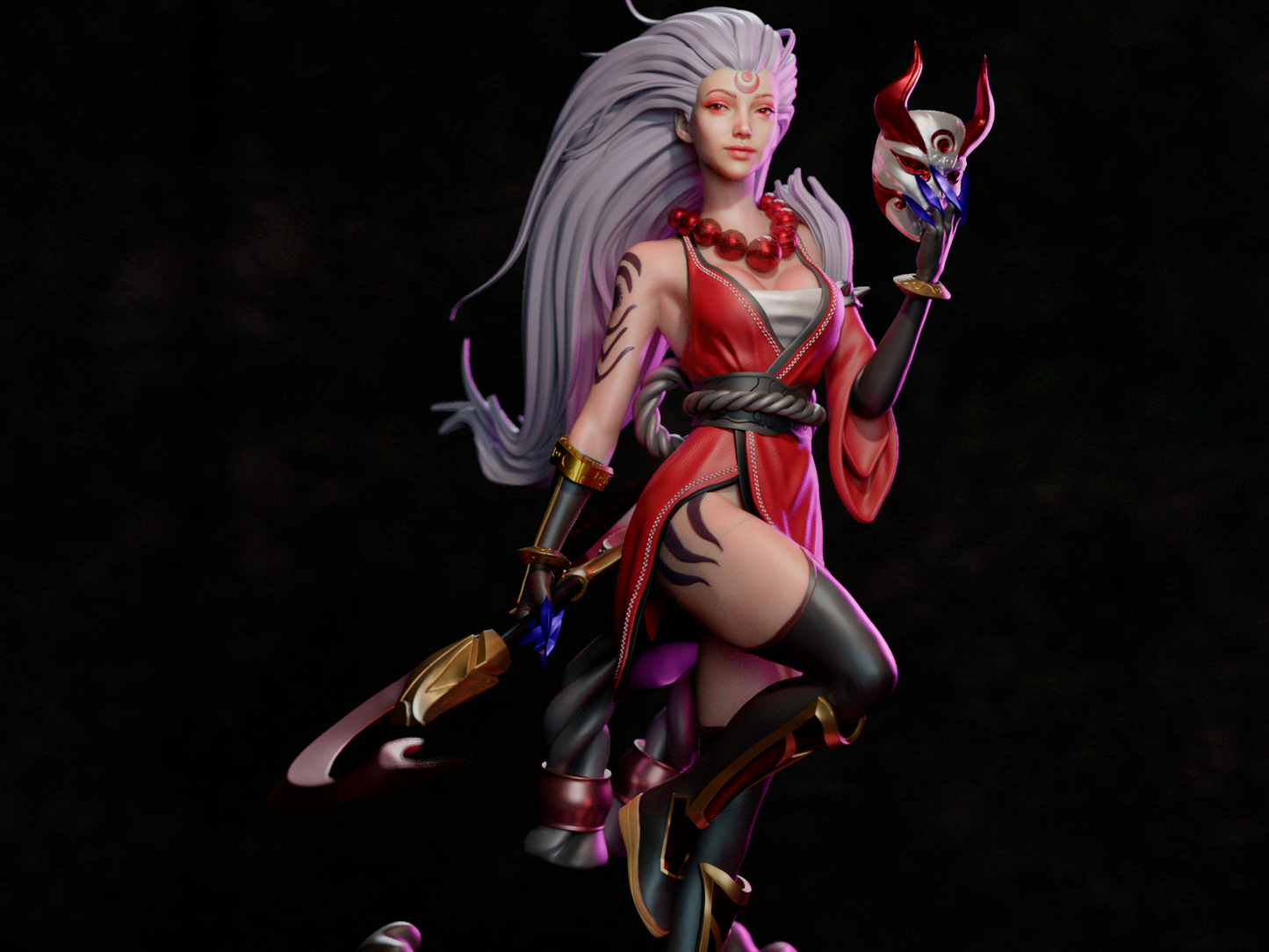 Bloodmoon - 3D Printed Model Kit - 1:6 Scale