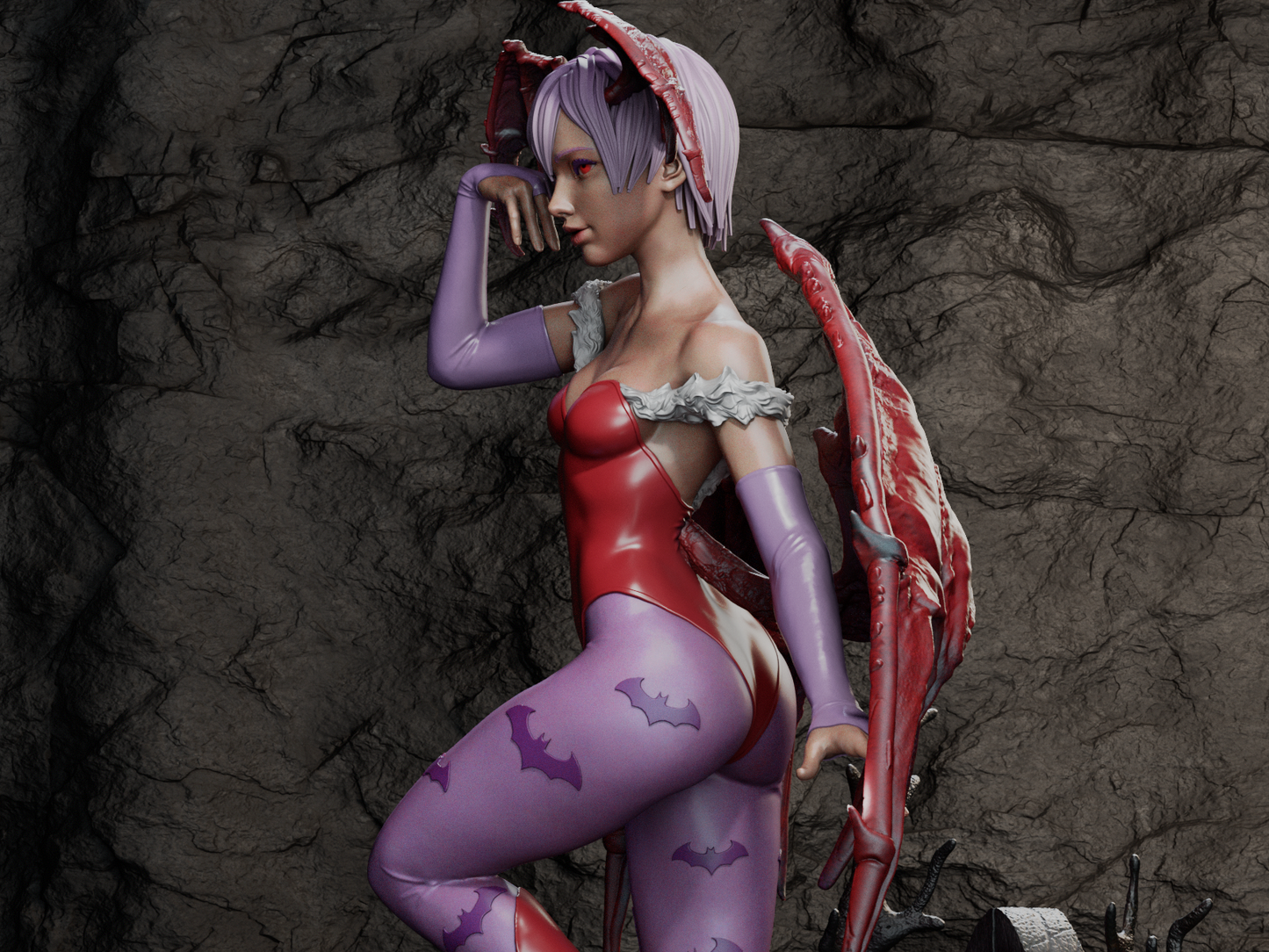 Lilith (Diablo) - Fan Art - 3D Print Model Kit - 1:6