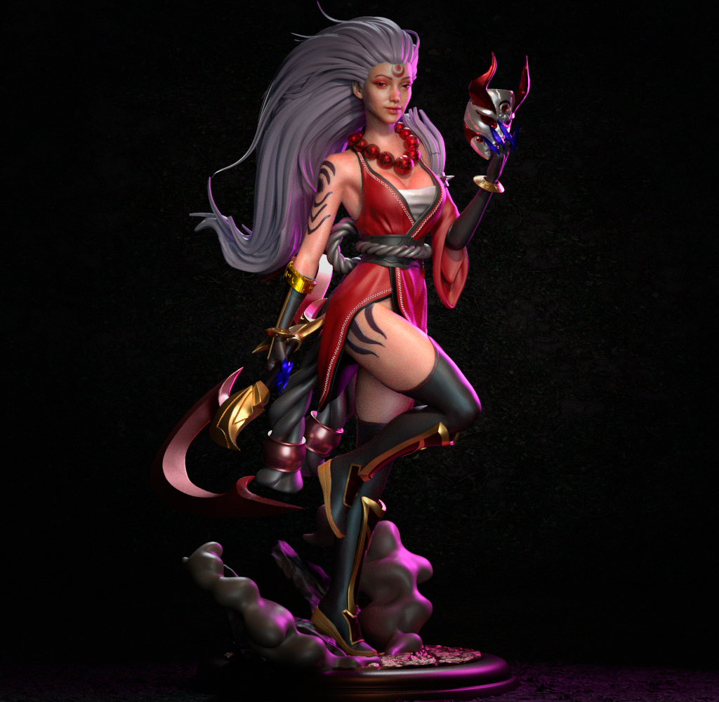 Bloodmoon - 3D Printed Model Kit - 1:6 Scale