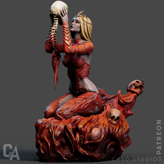 Orin the Red - 3D Printed Statue - 9 Scale Model Kit