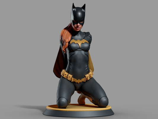 BatGirl 6 and  9 Scale 3D Printed Model Kit - Unpainted and Unassembled