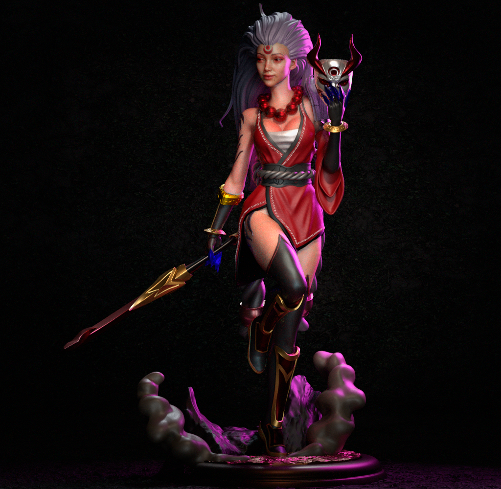 Bloodmoon - 3D Printed Model Kit - 1:6 Scale