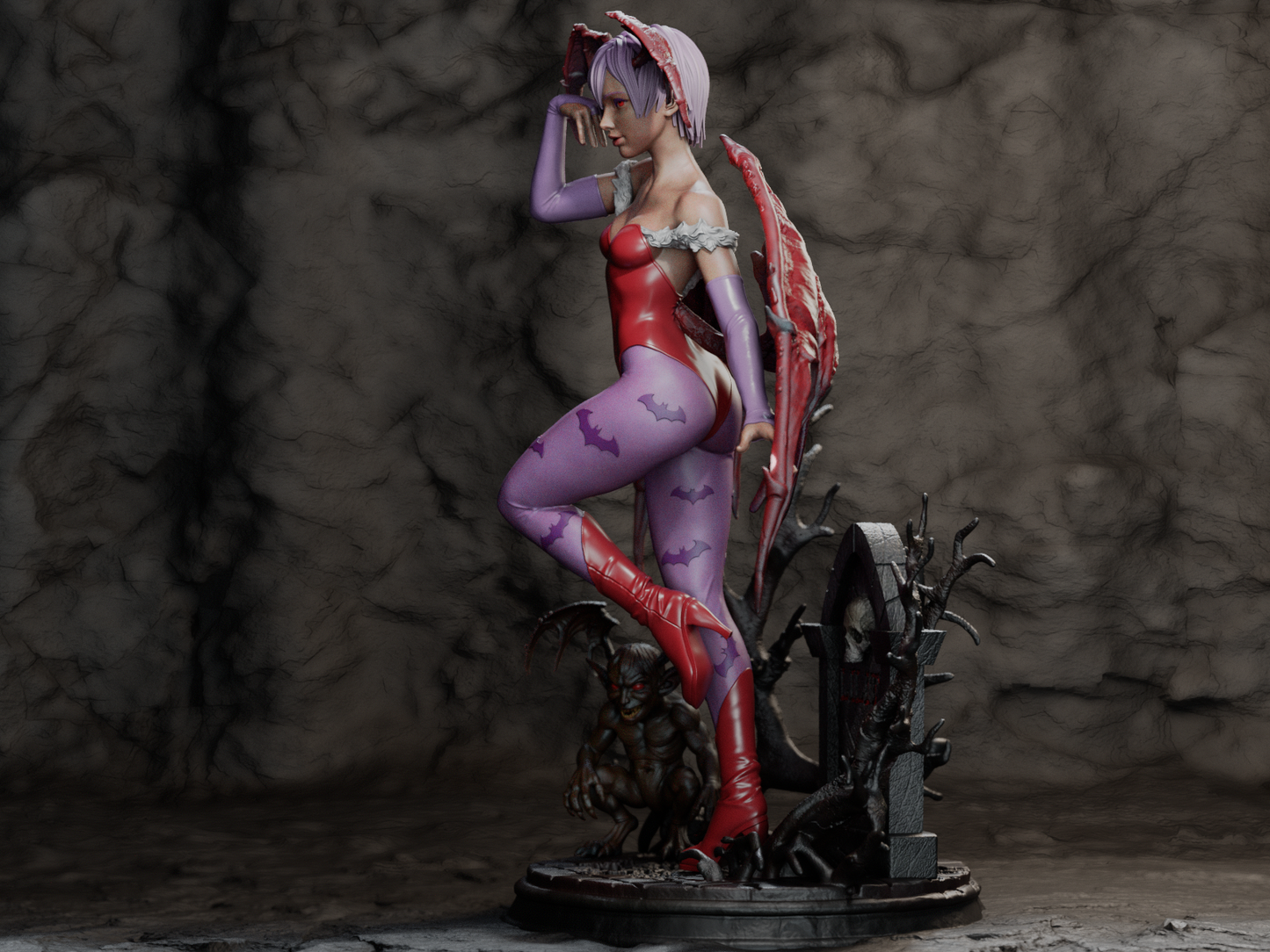Lilith (Diablo) - Fan Art - 3D Print Model Kit - 1:6